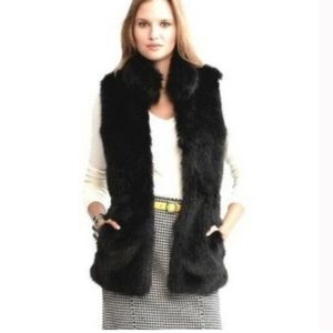 Banana Republic Faux Fur Vest
